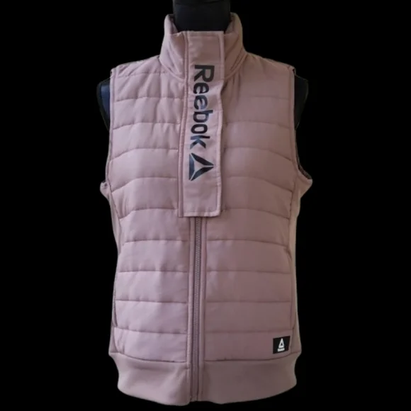 Reebok Getaway Deep Taupe Quilted Outdoor Vest (M) - Picture 4 of 16